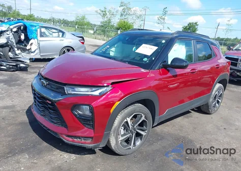 2023 Chevrolet Trailblazer Fwd Rs из США, поврежденный, VIN KL79MTSL4PB005072